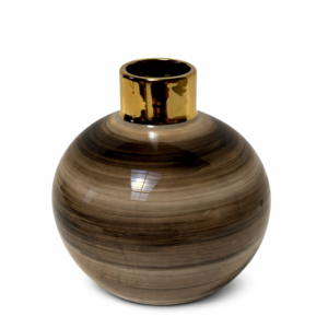 Sandstone Drift Globe Vase-Medium