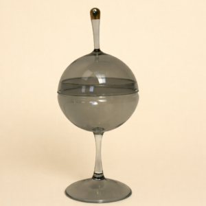 Orb Pedestal Jar Vase-Big