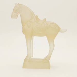 Frosted Stallion Sculpture