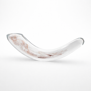 River Arc Centerpiece Small Rose detail modern decorative centerpiece